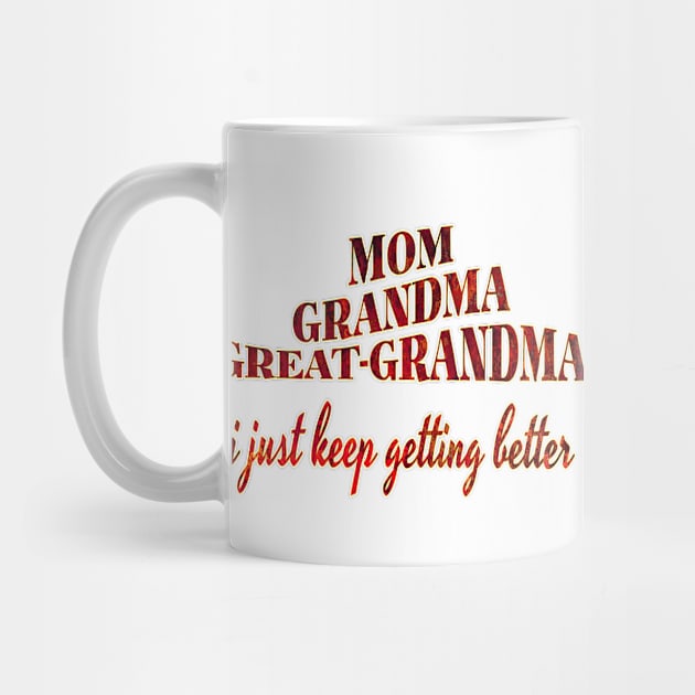 Evolving Legacy: Mom, Grandma, Great-Grandma by nanas_design_delights